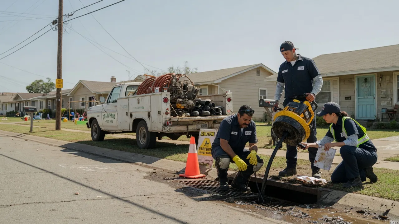 Drain Cleaning in Dustin, OK near me